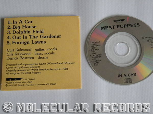 Meat Puppets in A Car 5 Track 3 USA Mini CD Single SST